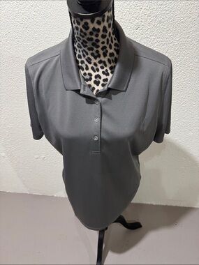 Callaway Women's Dark Gray Performance Polo. DR